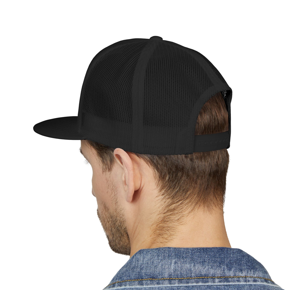 Nobody Comes Down Here — 5 Panel Trucker Cap