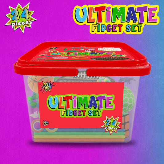 Ultimate 24-Piece Red Fidget Set – Unleash Your Focus and Fun!