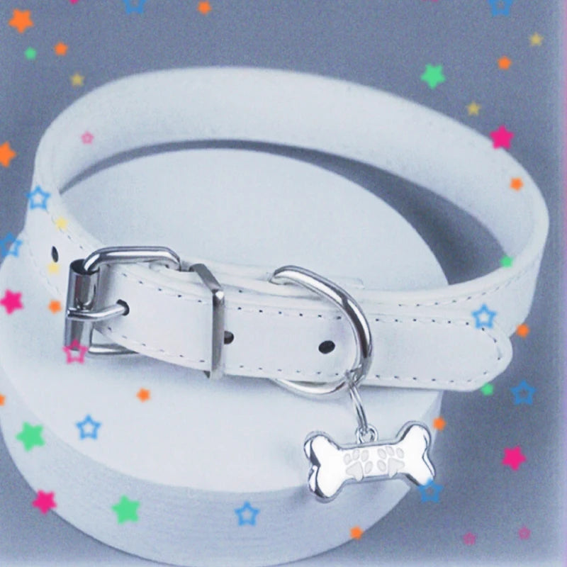 White bone pendant choker necklace from PressureDen.store, featuring a sexy kawaii goth style for women.