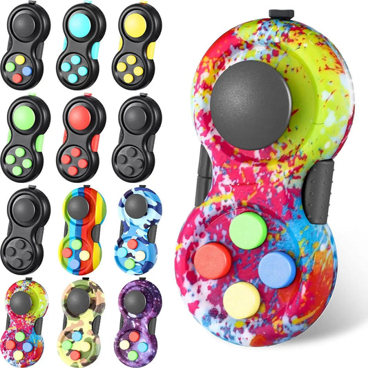 Retro Classic Fidget Pad - Handheld Fidget Game Controller for Fun and Relaxation