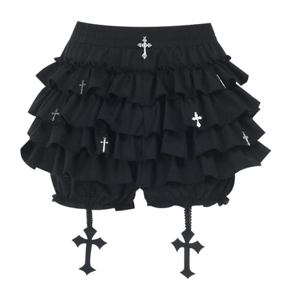 Y2K goth plaid pleated mini skirt for women, high-waisted summer streetwear with kawaii harajuku aesthetic.