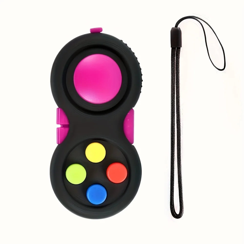 Retro Classic Fidget Pad - Handheld Fidget Game Controller for Fun and Relaxation