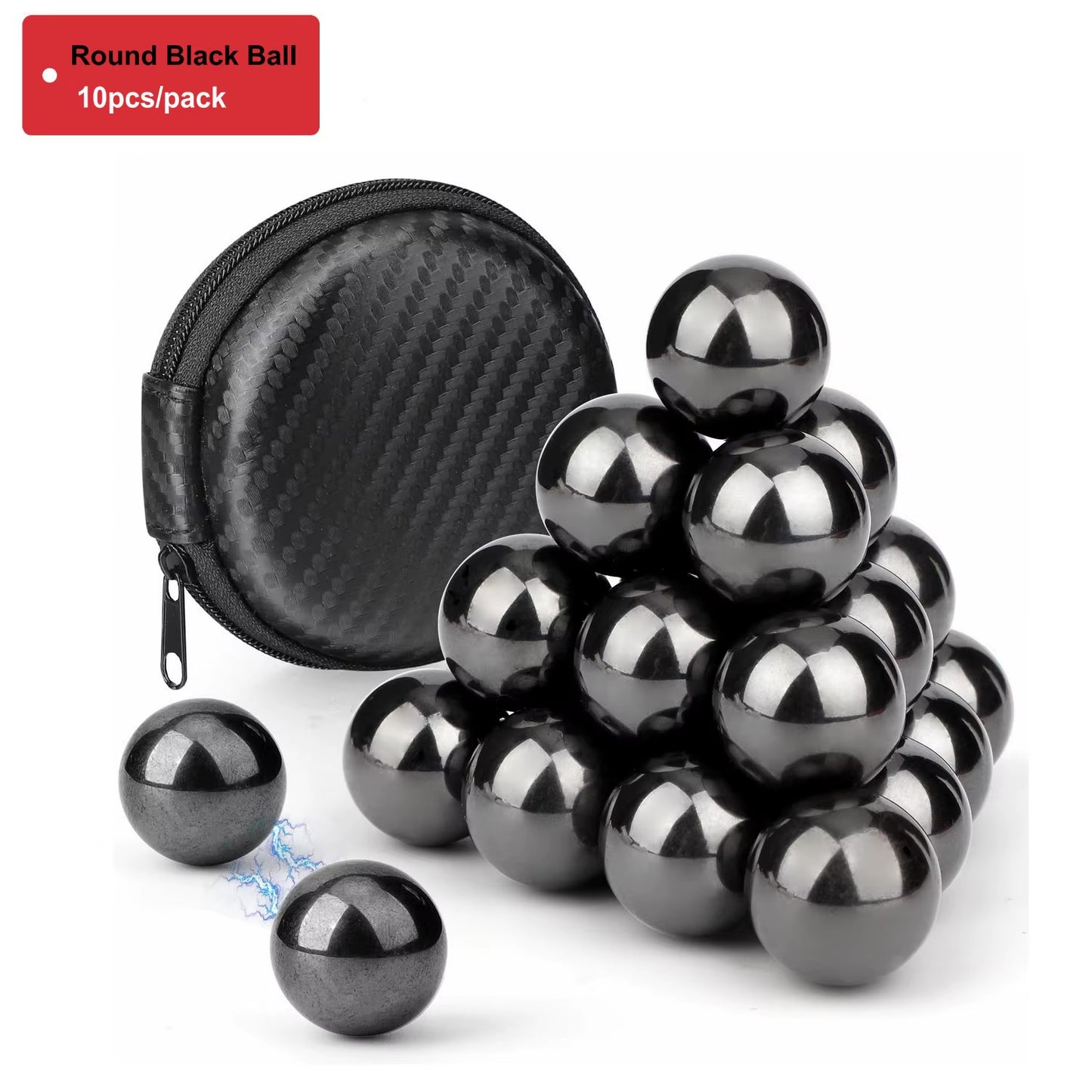 Magnetic Fidget Balls – Oval EDC Toy for Stress Relief, ADHD & Autism Support, Perfect for Fridge & Fun Rattle Snake Play