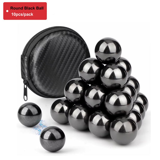 Magnetic Fidget Balls – Oval EDC Toy for Stress Relief, ADHD & Autism Support, Perfect for Fridge & Fun Rattle Snake Play