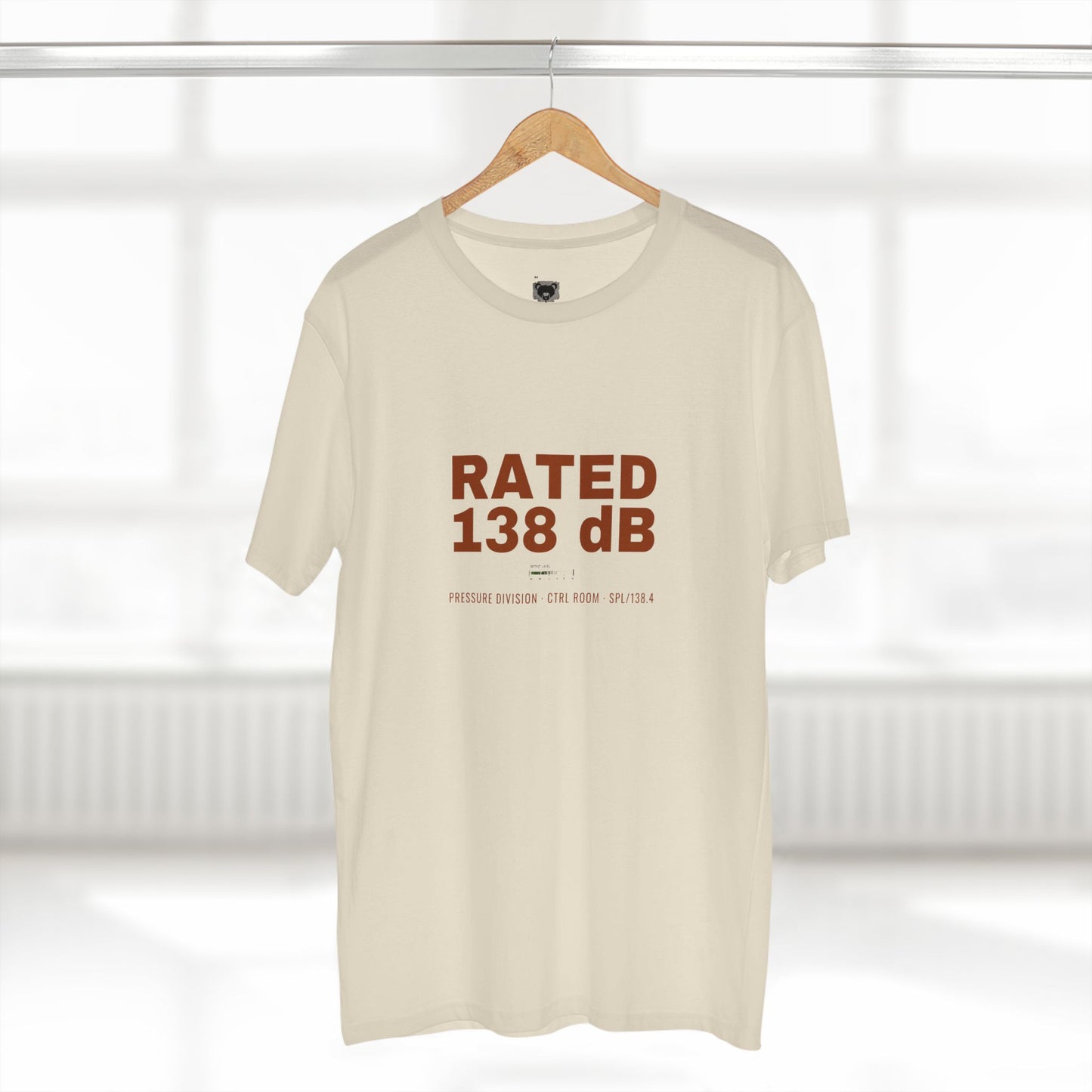Rated 138 dB Adult Staple Tee