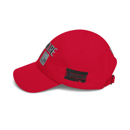 Pressure Retro Cassette Dad Cap — Vintage Tape Graphic Baseball Hat