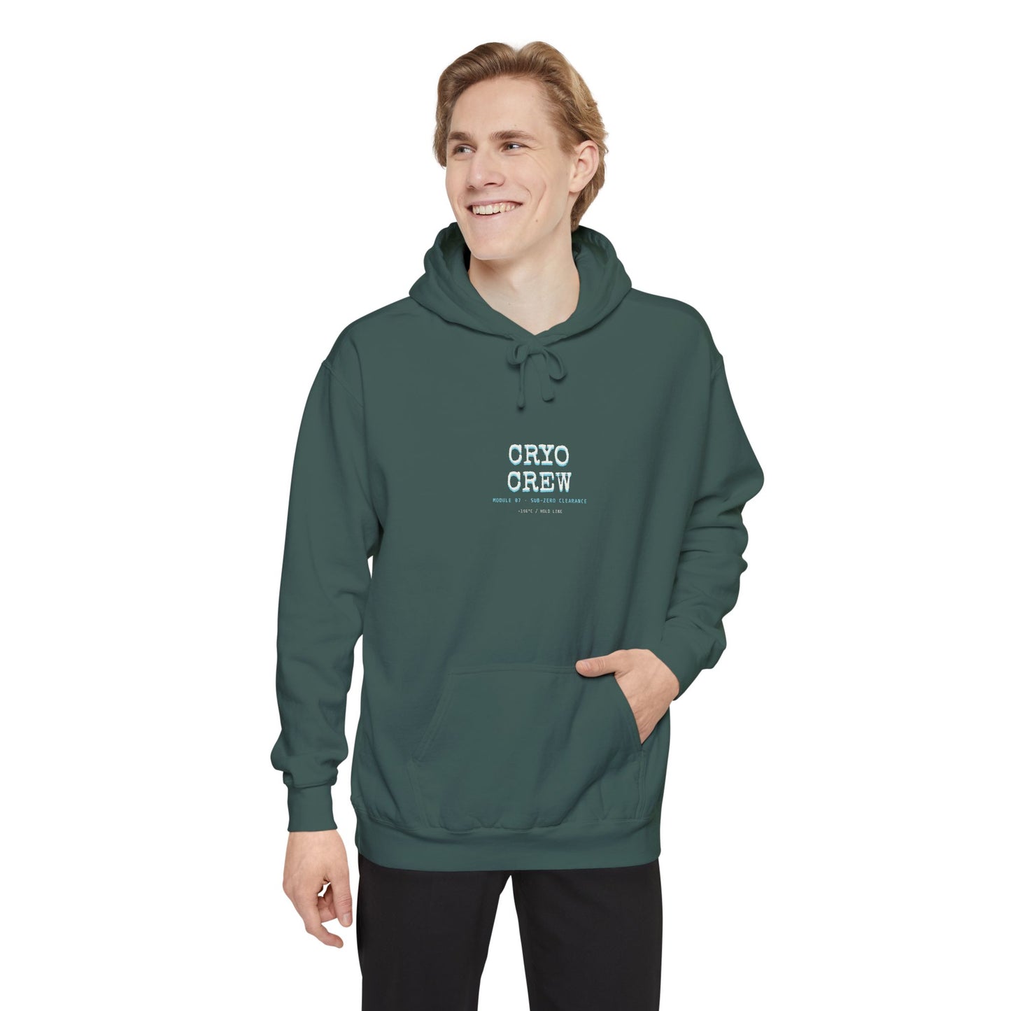 CRYO CREW / MODULE 07 Garment-Dyed Hoodie