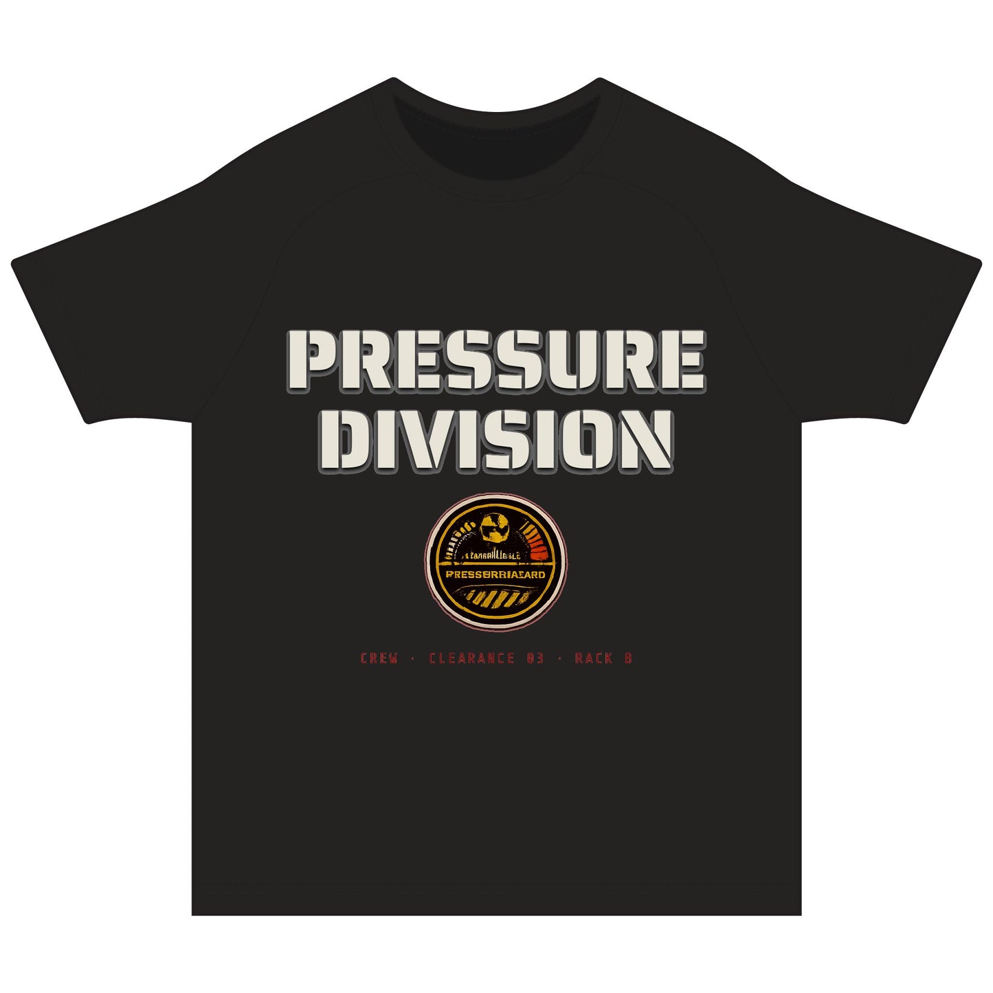 PRESSURE DIVISION CREW Colorblock Performance Tee