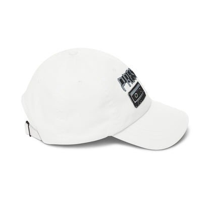 Pressure Retro Cassette Dad Cap — Vintage Tape Graphic Baseball Hat