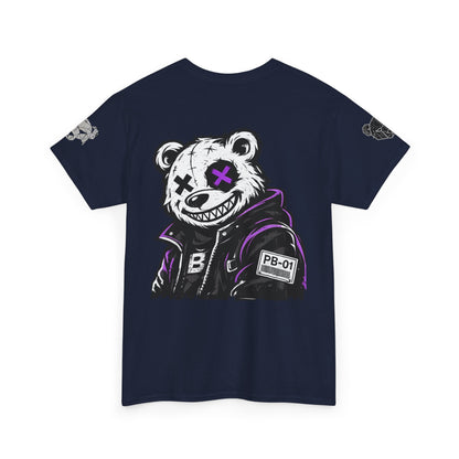 Bear Punk Graphic Tee — "SUB-LEVEL FOUR" Streetwear T‑Shirt