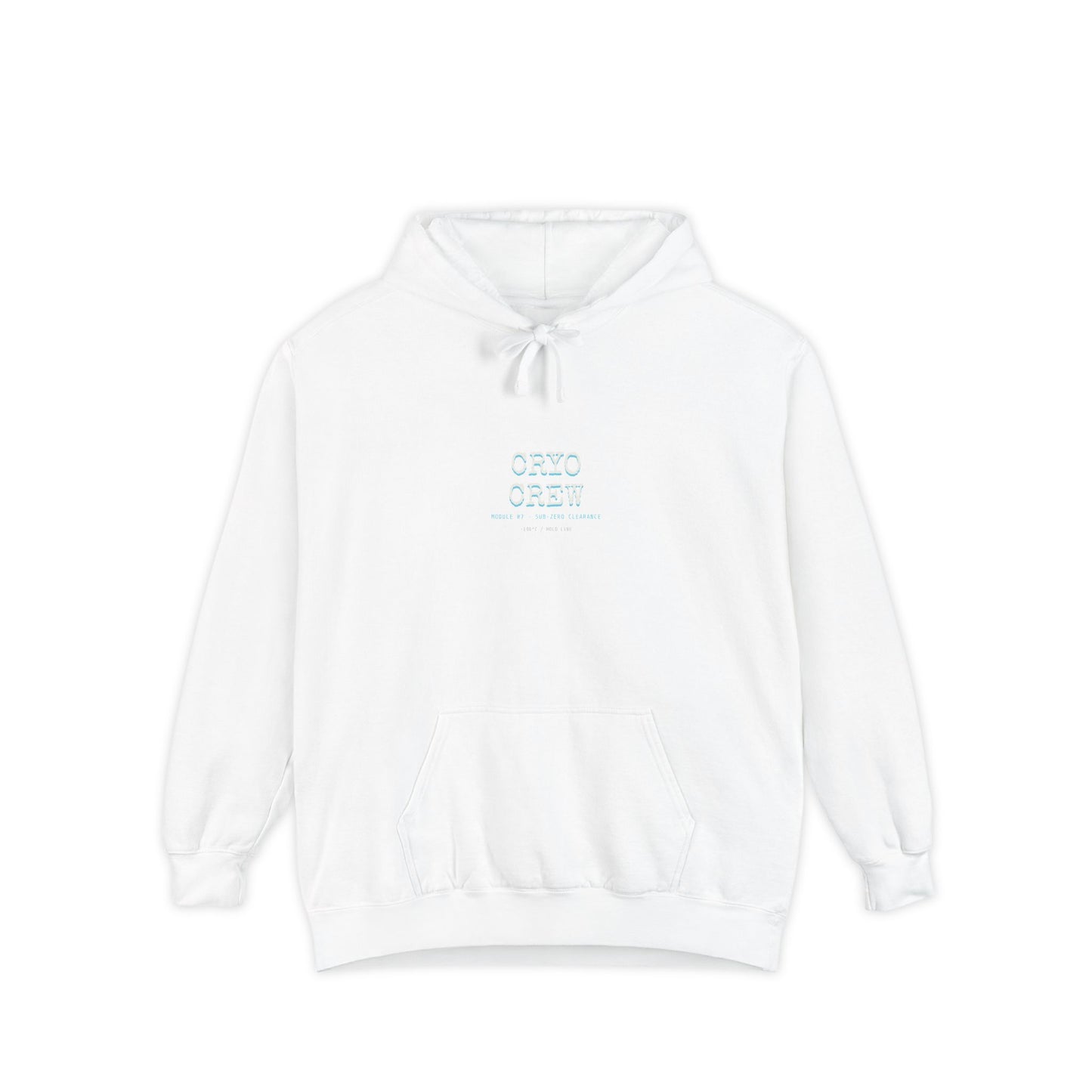 CRYO CREW / MODULE 07 Garment-Dyed Hoodie