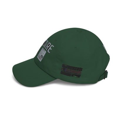 Pressure Retro Cassette Dad Cap — Vintage Tape Graphic Baseball Hat