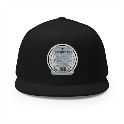 Graveyard Shift Runs Long 5 Panel Trucker Cap