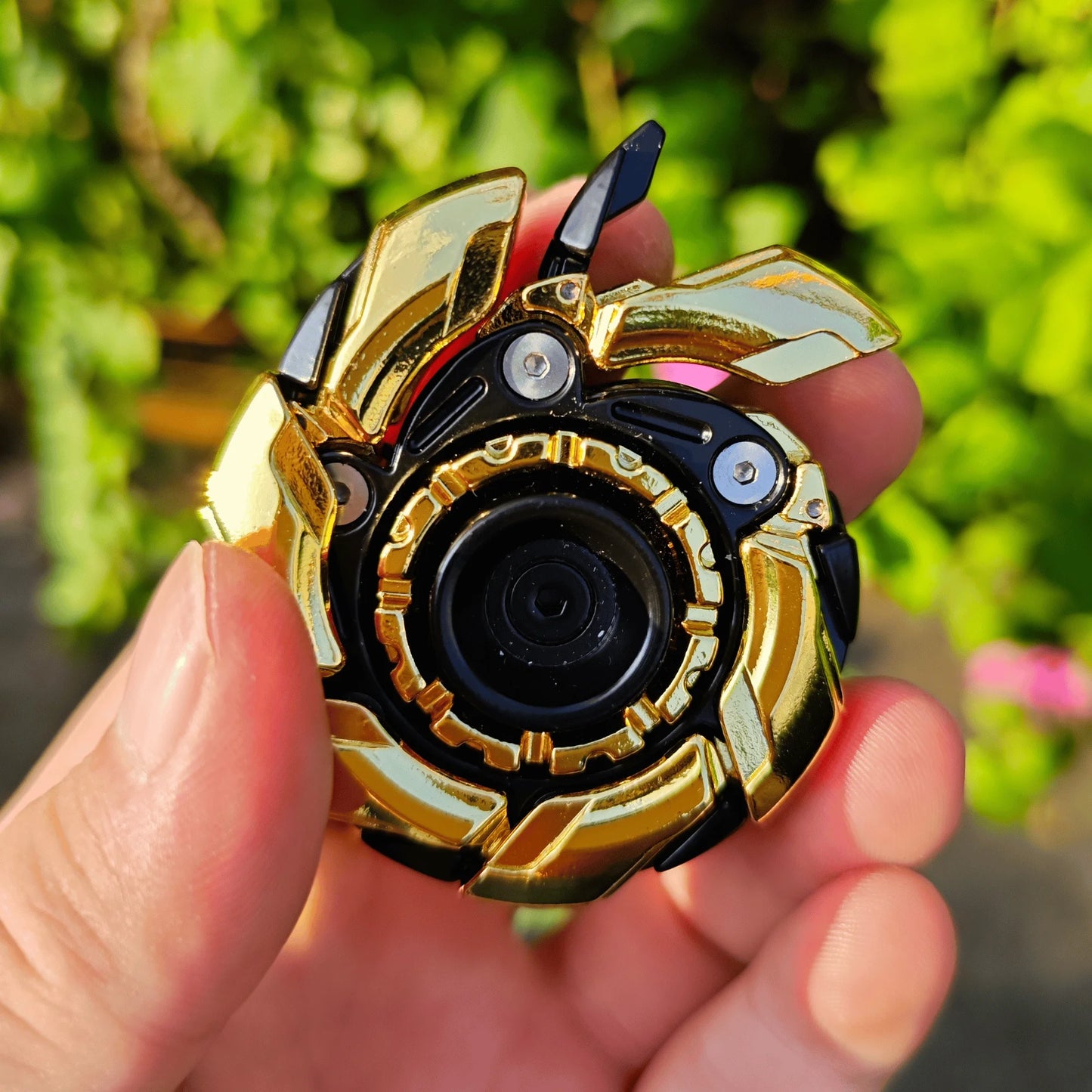 Magnetic Metal EDC Fidget Sliders – Stress Relief Spinning Top for Adults