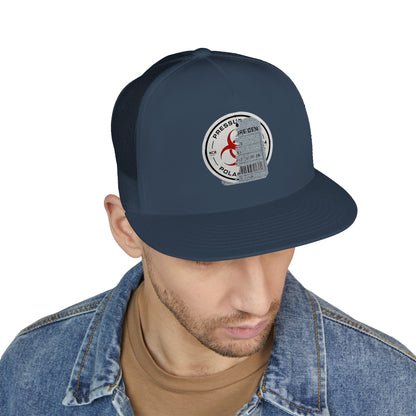 Graveyard Shift Runs Long 5 Panel Trucker Cap