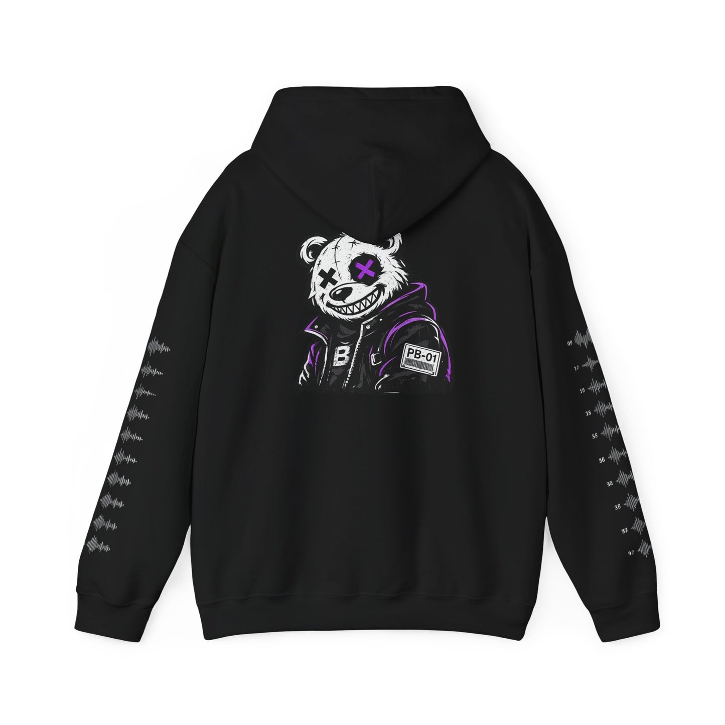 Hoodie — Cryo Bay 09 Runs Silent Graphic Hoodie with Teddy Skull Back Art