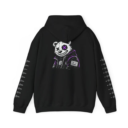 Hoodie — Cryo Bay 09 Runs Silent Graphic Hoodie with Teddy Skull Back Art