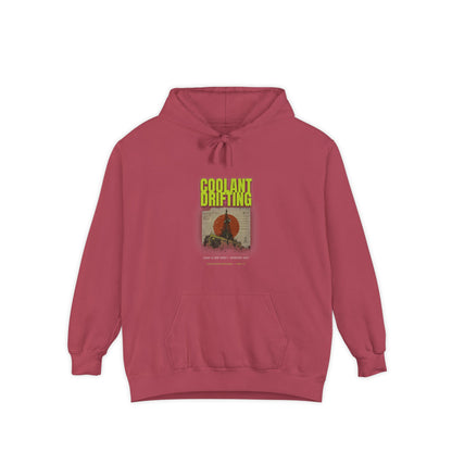 Coolant Drifting Unisex Garment-Dyed Hoodie