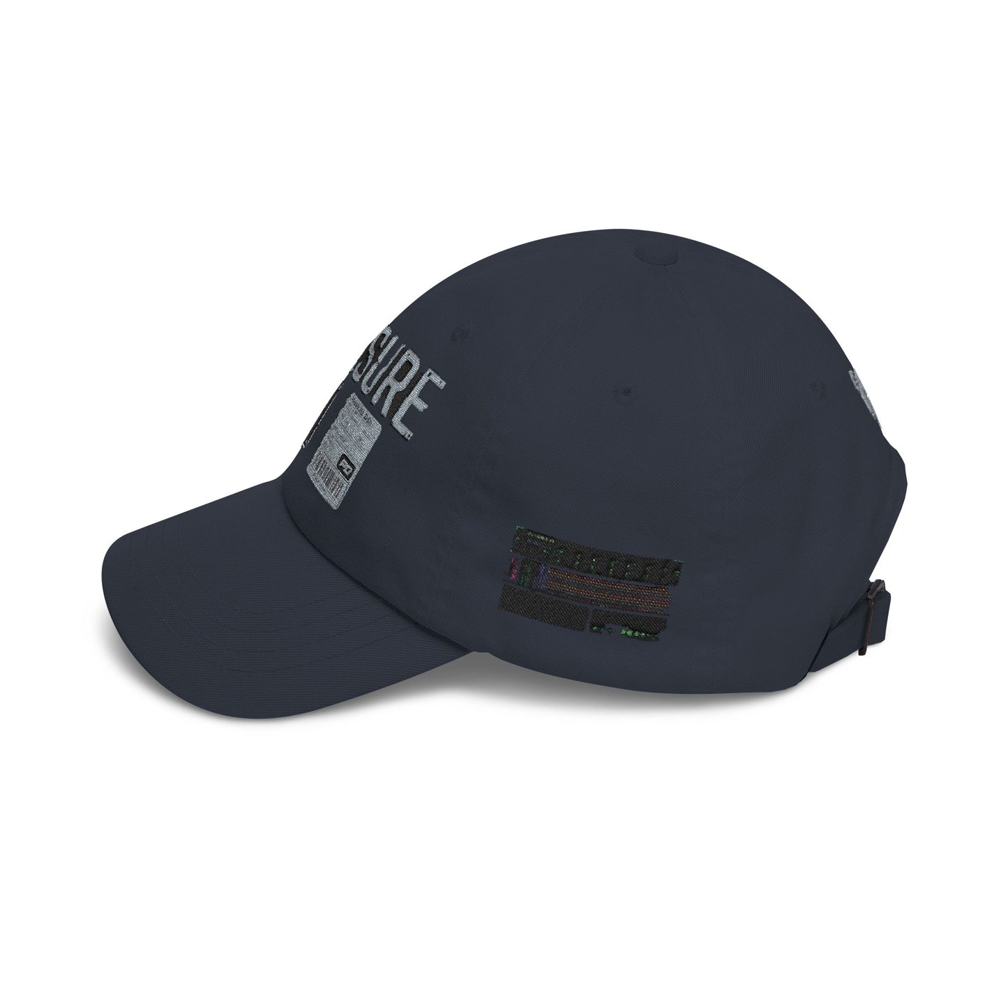 Pressure Retro Cassette Dad Cap — Vintage Tape Graphic Baseball Hat