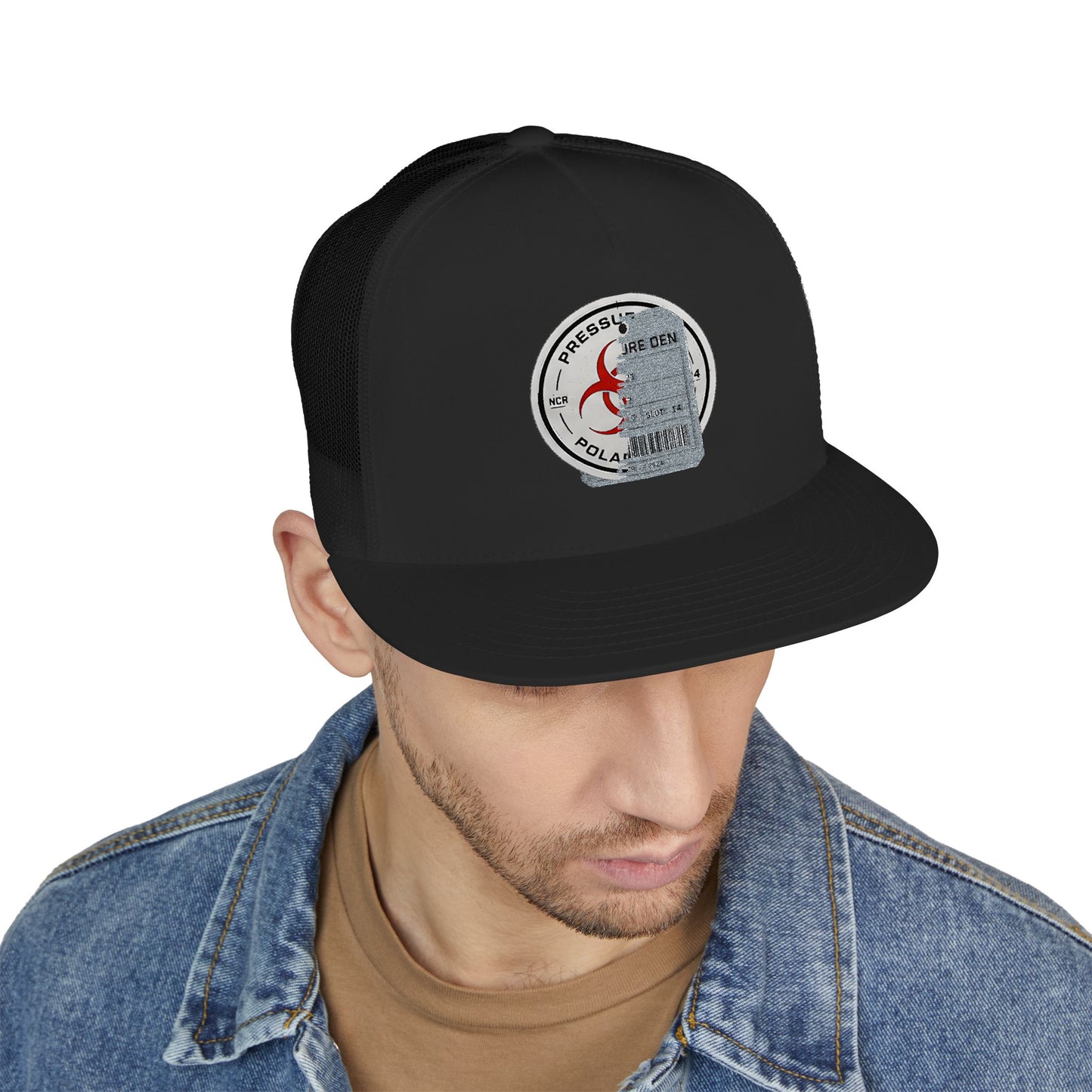 Graveyard Shift Runs Long 5 Panel Trucker Cap