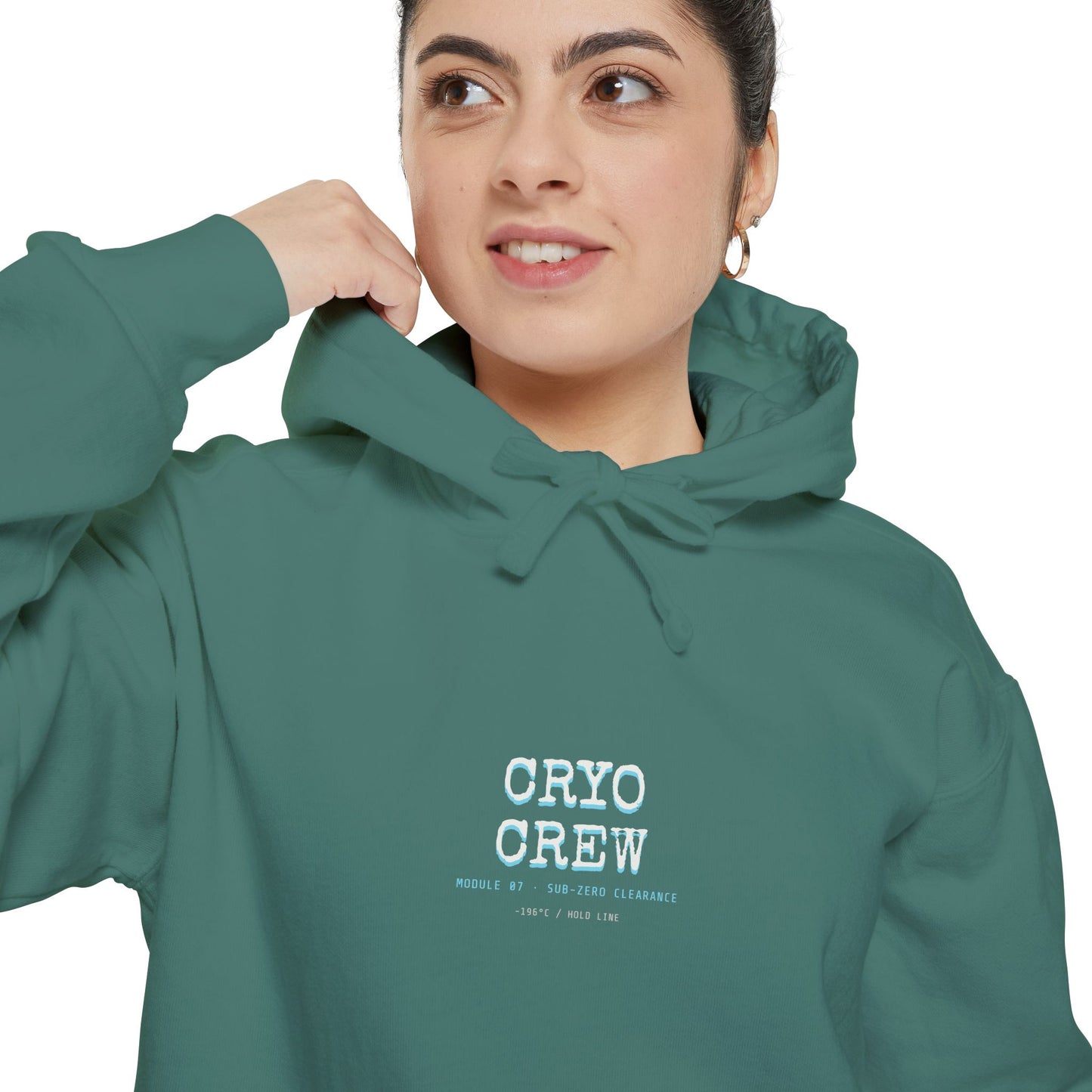 CRYO CREW / MODULE 07 Garment-Dyed Hoodie