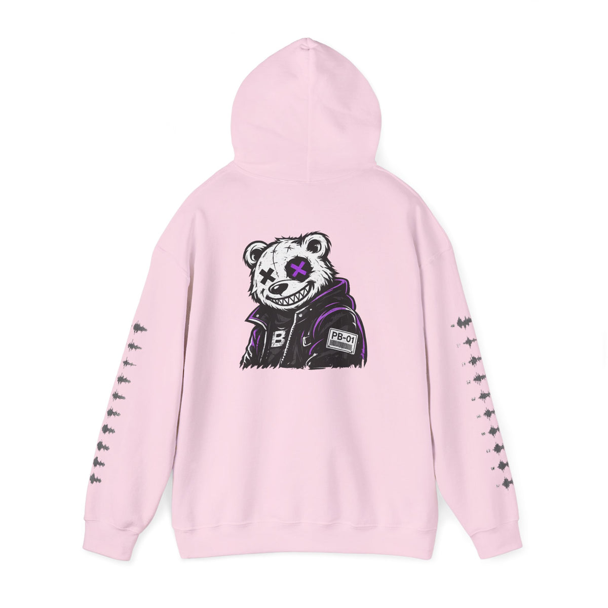 Hoodie — Cryo Bay 09 Runs Silent Graphic Hoodie with Teddy Skull Back Art