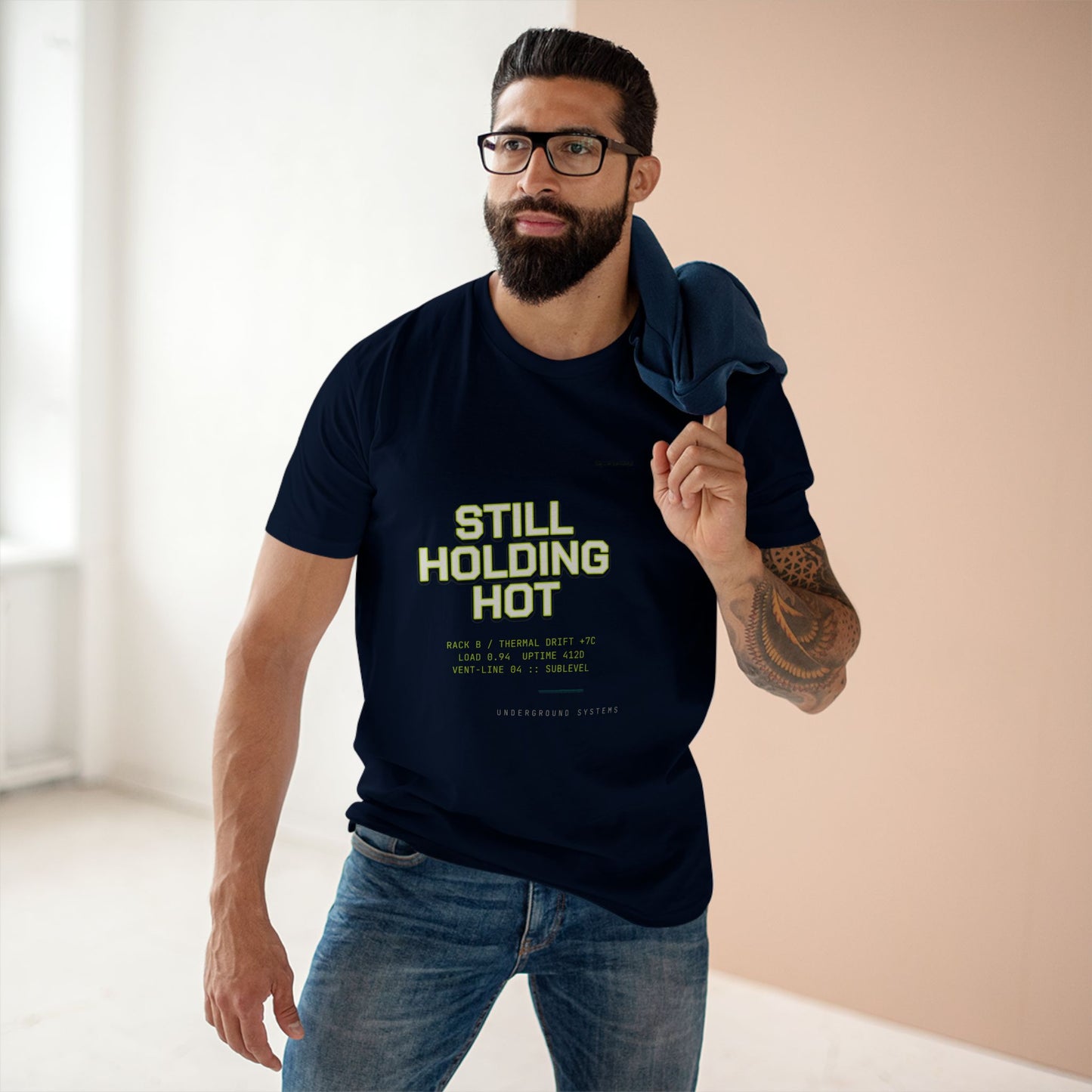 RACK B HOLDING Adult Staple Tee