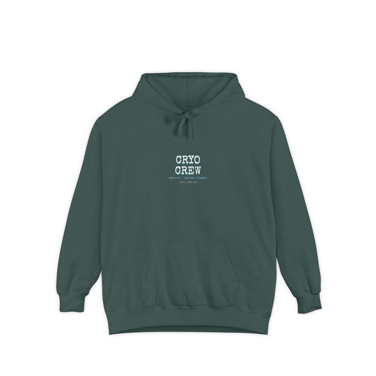 CRYO CREW / MODULE 07 Garment-Dyed Hoodie