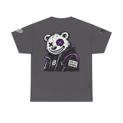 Bear Punk Graphic Tee — "SUB-LEVEL FOUR" Streetwear T‑Shirt