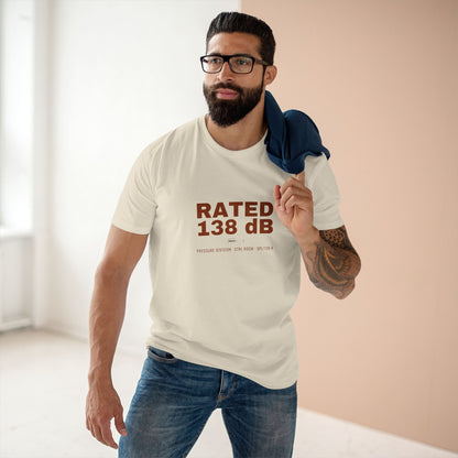 Rated 138 dB Adult Staple Tee