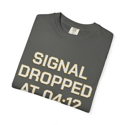 Streetwear T‑Shirt — "Signal Dropped at 04:12" Graphic Panda Tee