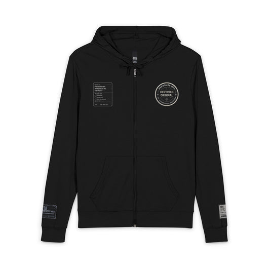 Runs Til 0600 — District Unisex Full-Zip Hoodie