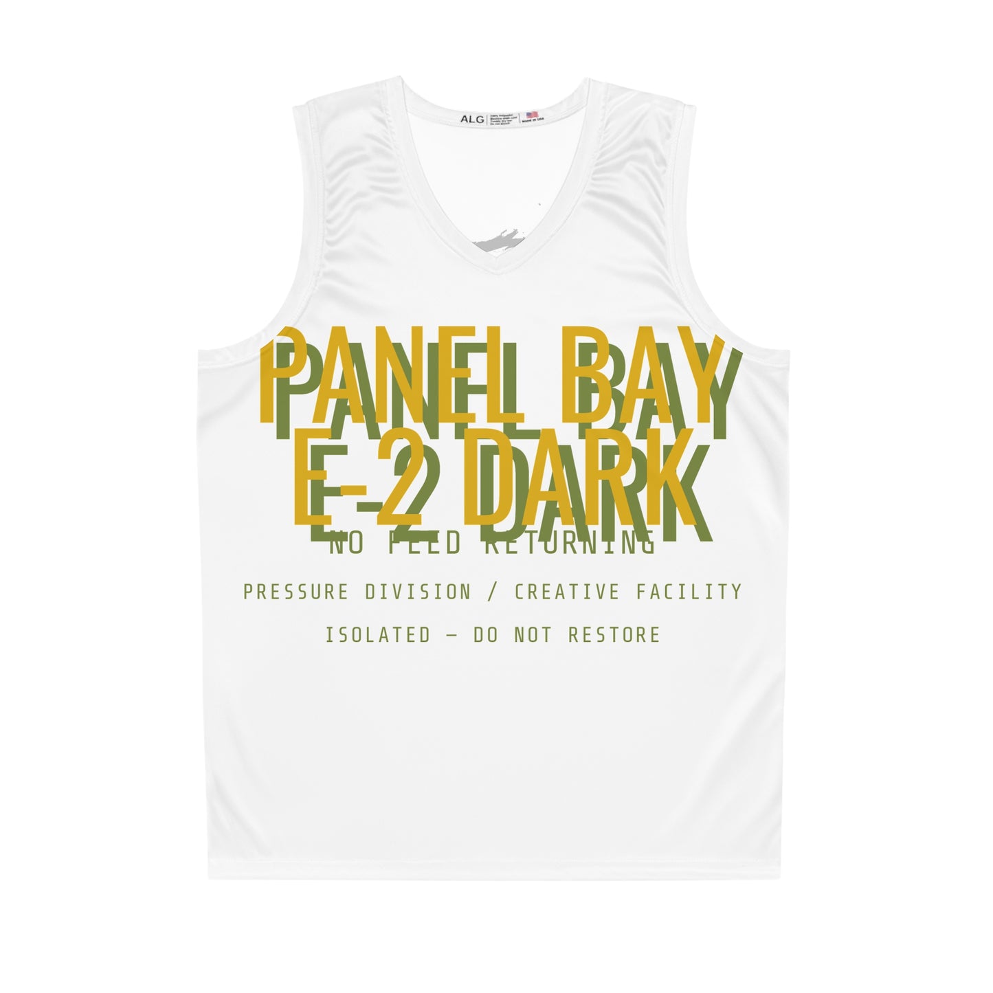 Panel Bay E-2 Dark Basketball Jersey