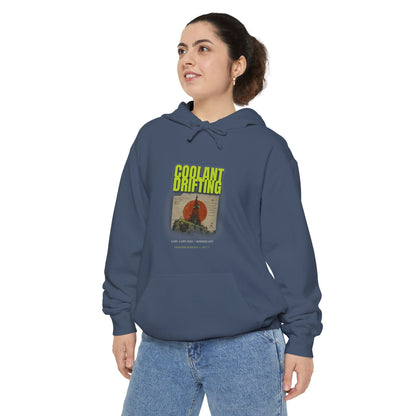 Coolant Drifting Unisex Garment-Dyed Hoodie