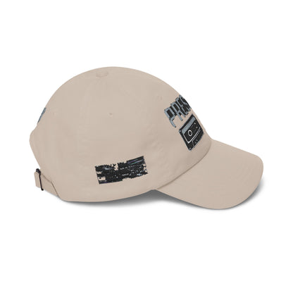 Pressure Retro Cassette Dad Cap — Vintage Tape Graphic Baseball Hat