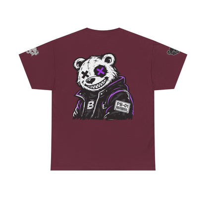 Bear Punk Graphic Tee — "SUB-LEVEL FOUR" Streetwear T‑Shirt