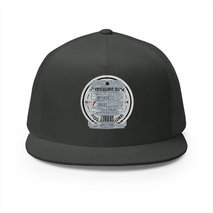 Graveyard Shift Runs Long 5 Panel Trucker Cap