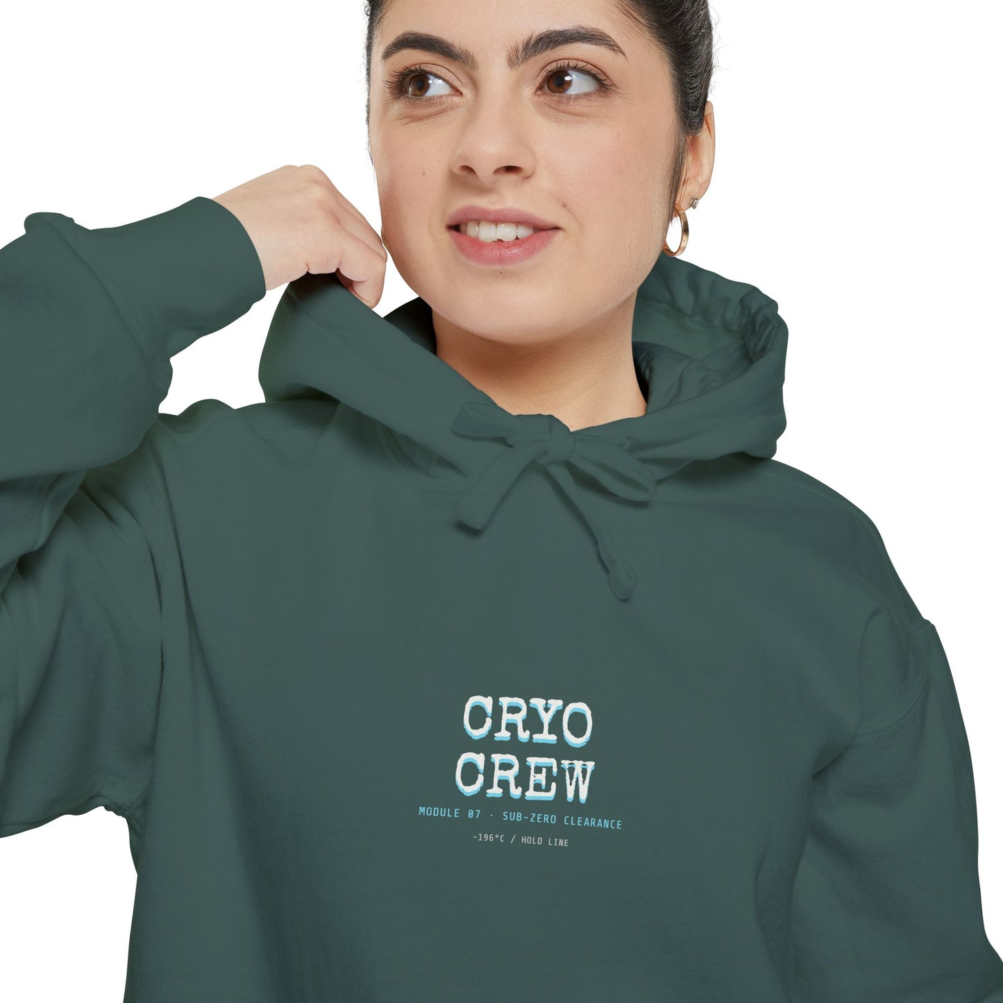 CRYO CREW / MODULE 07 Garment-Dyed Hoodie