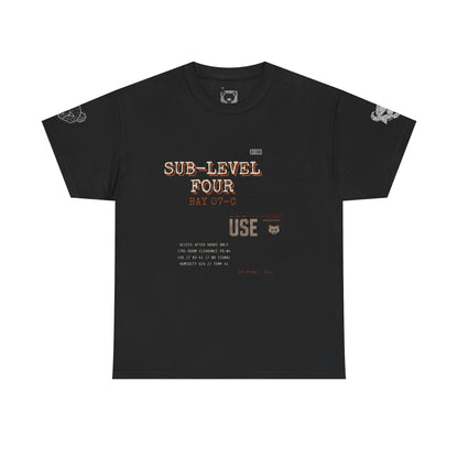 Bear Punk Graphic Tee — "SUB-LEVEL FOUR" Streetwear T‑Shirt