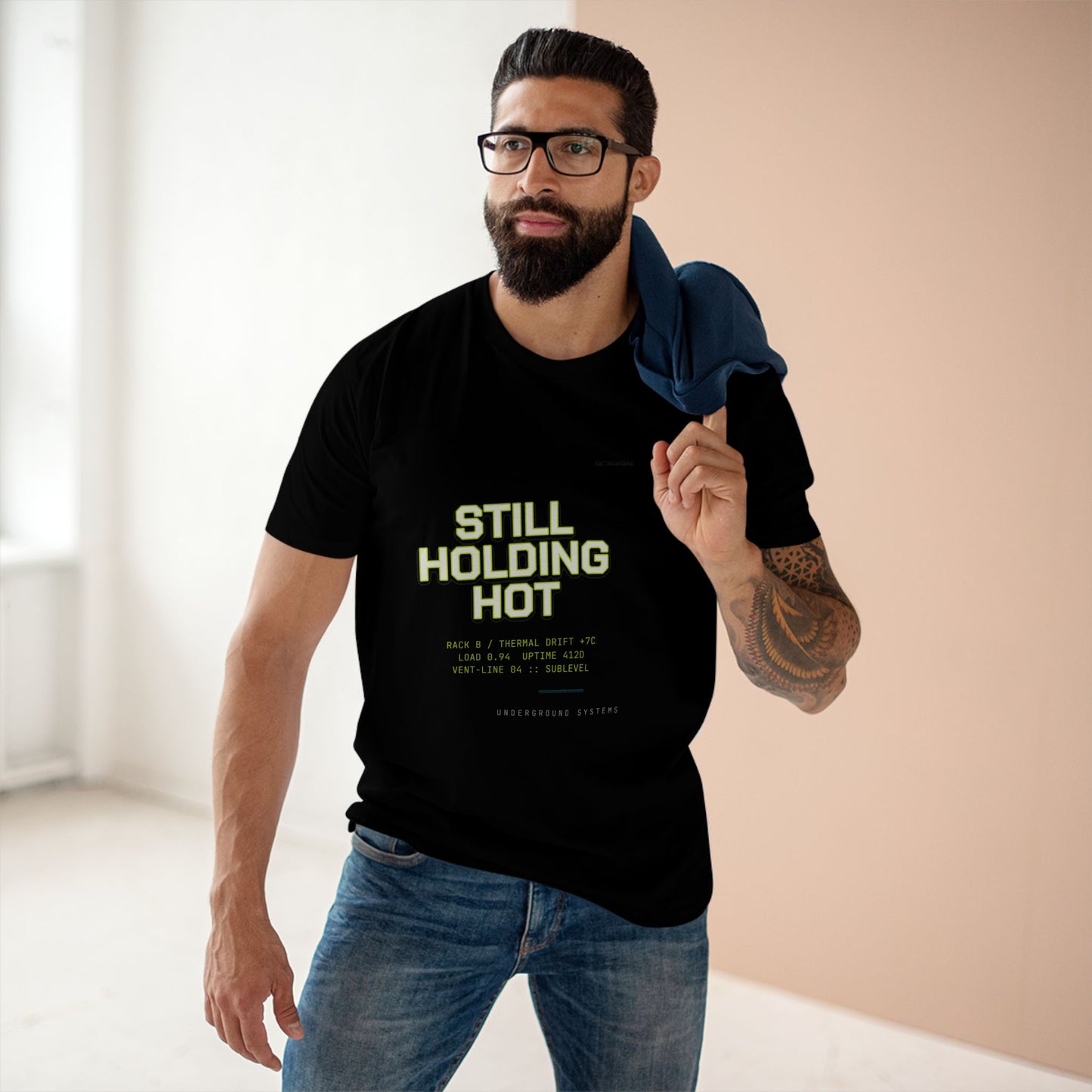 RACK B HOLDING Adult Staple Tee