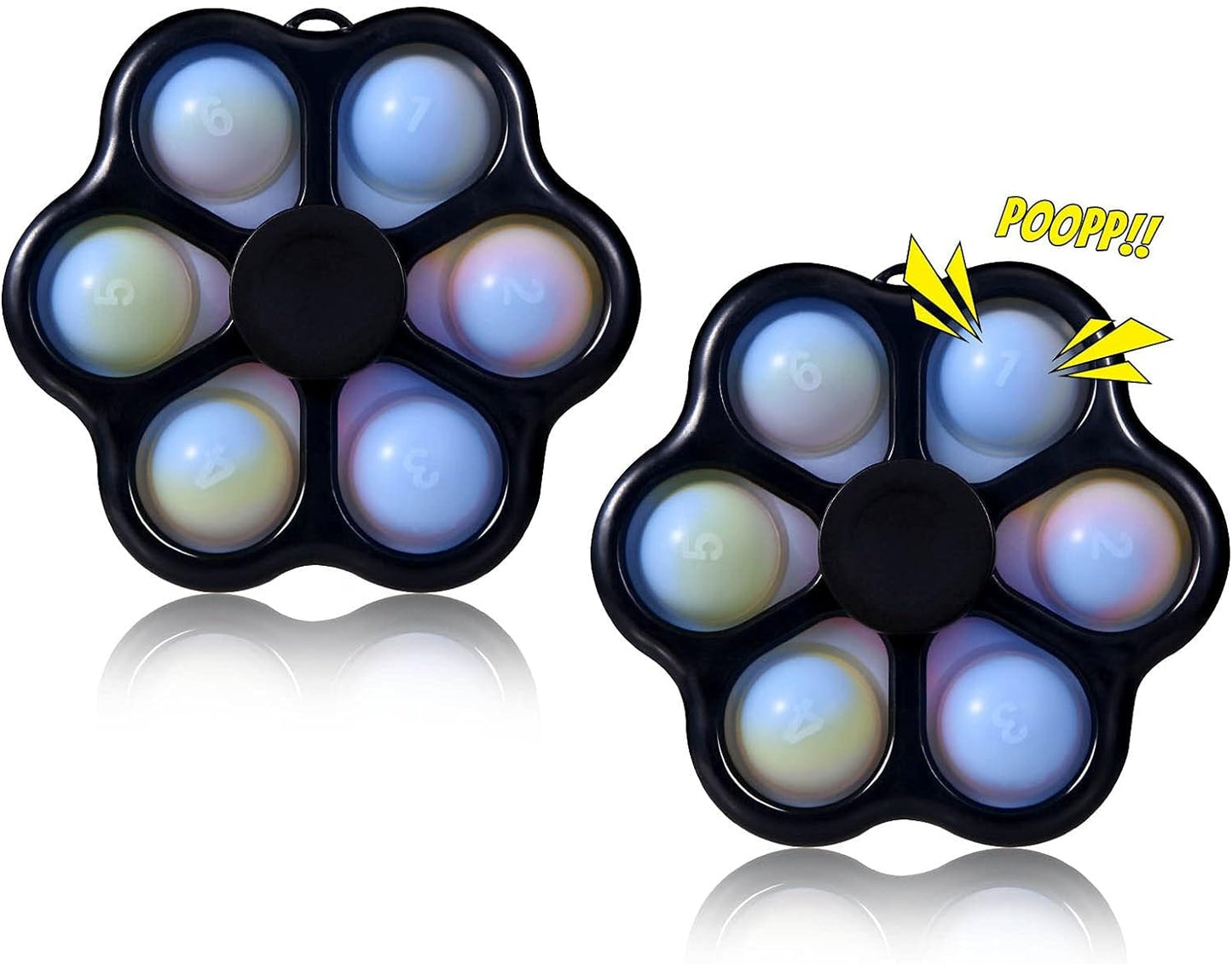 Ultimate Fidget Spinner Duo - 2 Pack for Stress Relief and Focus!