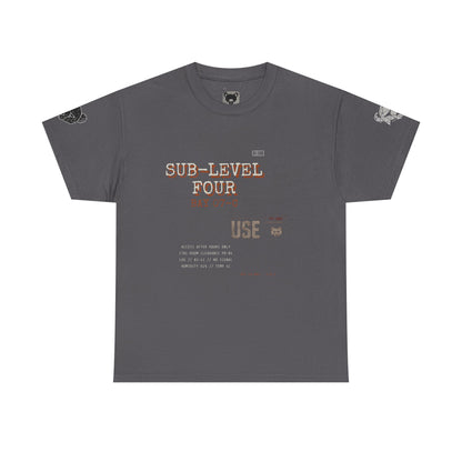 Bear Punk Graphic Tee — "SUB-LEVEL FOUR" Streetwear T‑Shirt