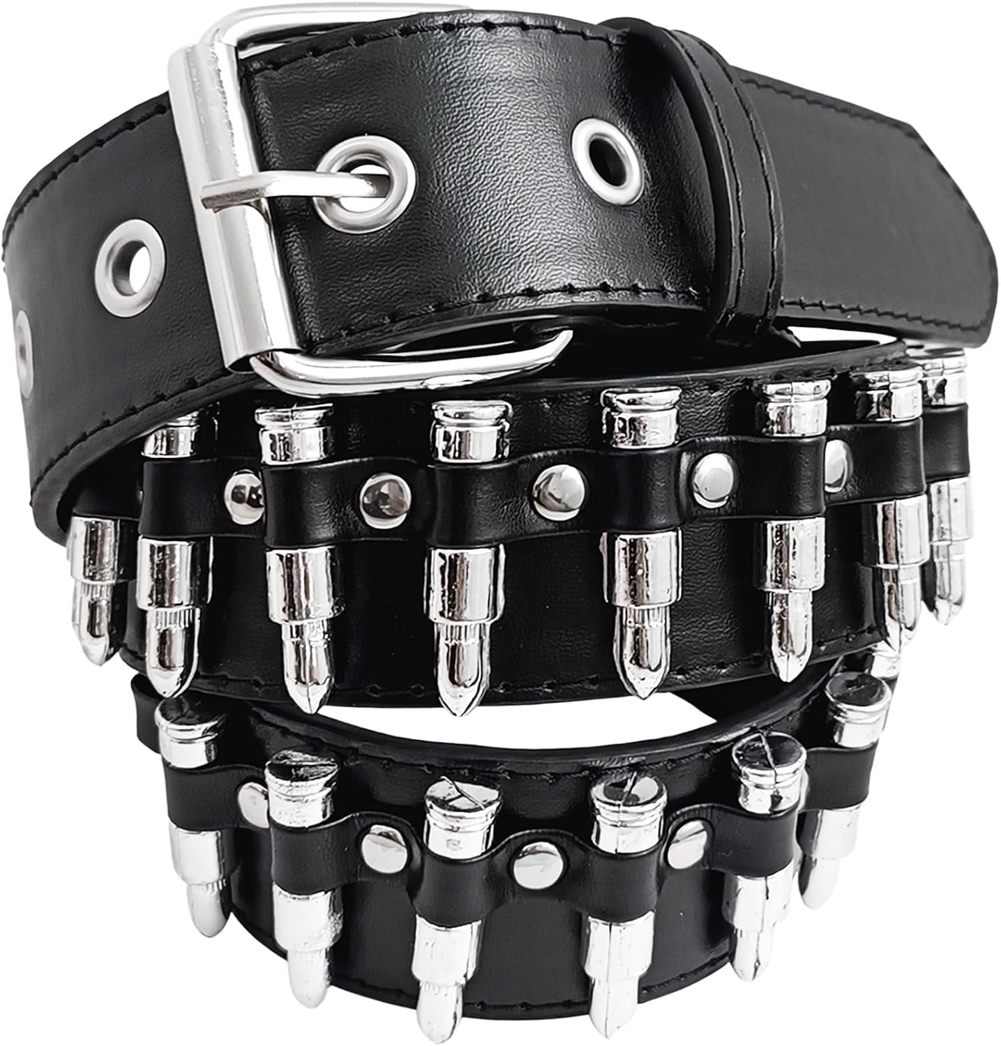 Studded Belt Bullet Rivets Belt Y2K Secene Costume Women Men Goth Belts