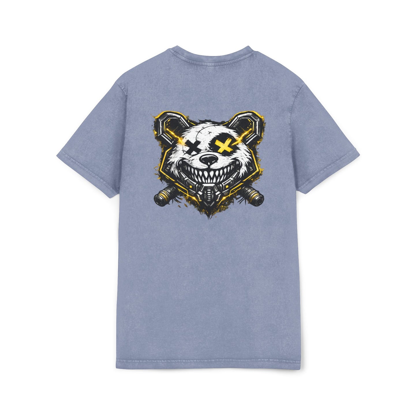 RUNNING HOT Acid Washed Round Neck Tee