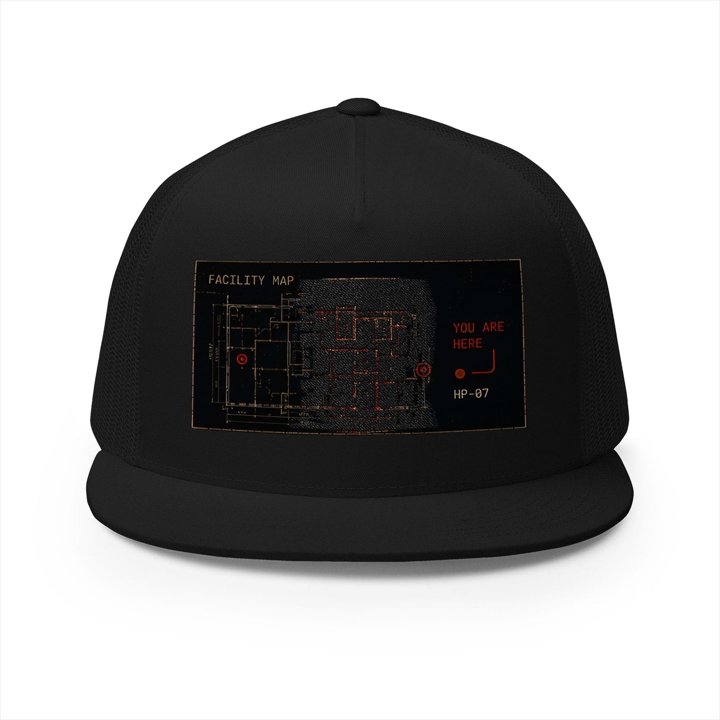Aisle Seven Runs Empty 5 Panel Trucker Cap