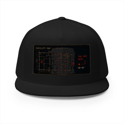 Aisle Seven Runs Empty 5 Panel Trucker Cap