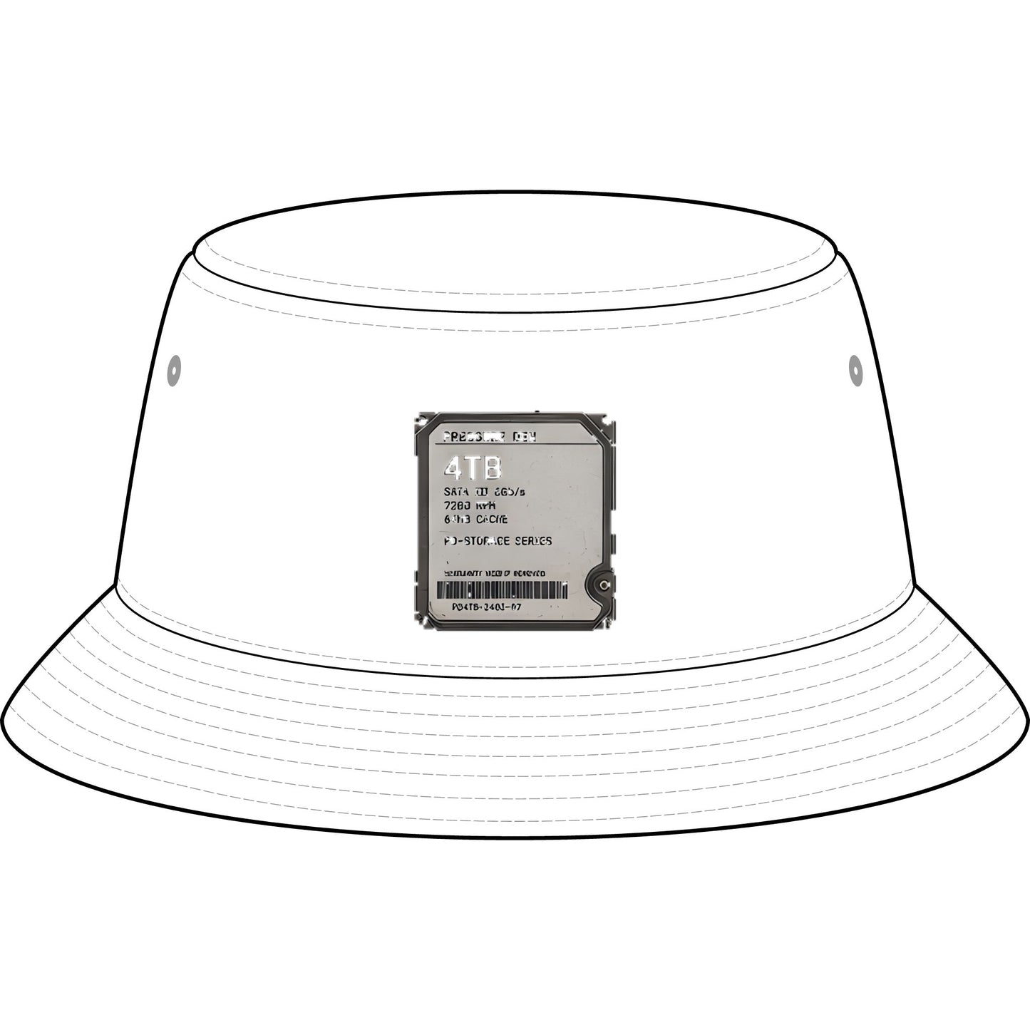 Grid Keepers Bucket Hat — Industrial Archive