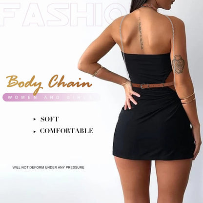 Fashion Harness Belt plus Size Harness Waist Belts Punk Leather Body Harness for Women (Brown)
