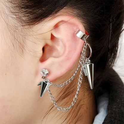 about 48Pcs 4 Size Spike Beads Stainless Steel Charms Cone Pendants Gothic Charms for Jewelry Making Necklace Bracelet Earrings DIY Craft
