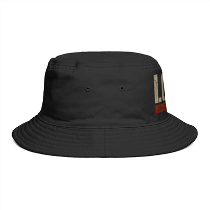 Nobody Comes Down Here Bucket Hat